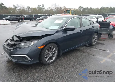 2020 Honda Civic Ex z USA, uszkodzony, nr VIN 19XFC1F32LE017290